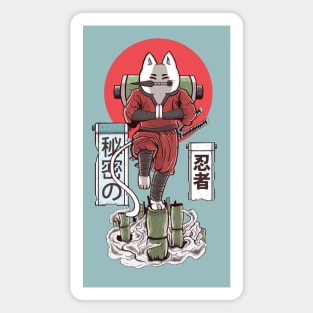 shinobi cat Magnet